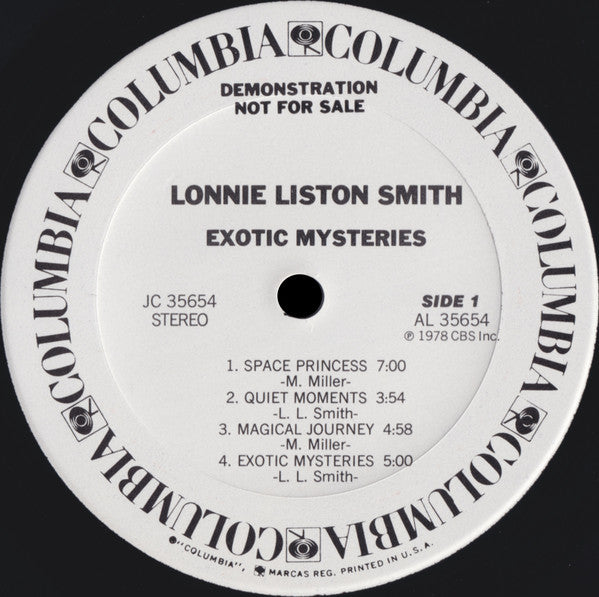 Lonnie Liston Smith : Exotic Mysteries (LP, Album, Promo, Ter)