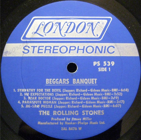 Rolling Stones* : Beggars Banquet (LP, Album, RE, Wad)