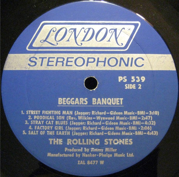 Rolling Stones* : Beggars Banquet (LP, Album, RE, Wad)