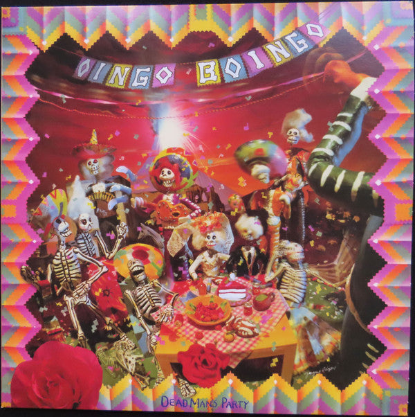Oingo Boingo : Dead Man's Party (LP, Album, RE, RP, Red)