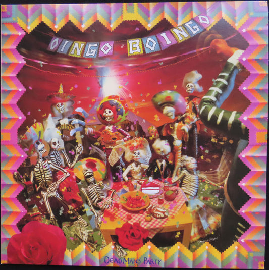 Oingo Boingo : Dead Man's Party (LP, Album, RE, RP, Red)