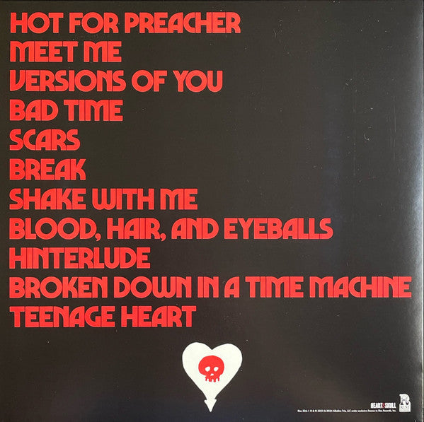 Alkaline Trio : Blood, Hair, And Eyeballs (LP, Album, Ltd, Whi)