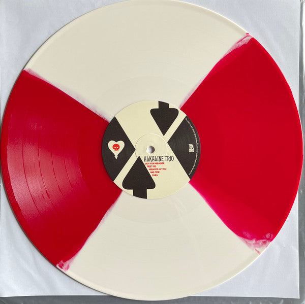 Alkaline Trio : Blood, Hair, And Eyeballs (LP, Album, Ltd, Whi)