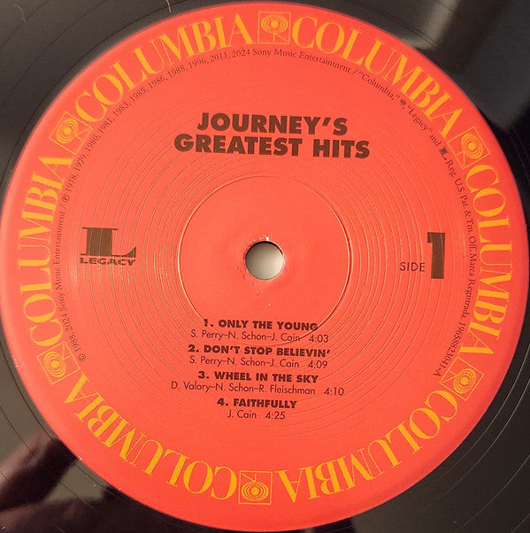 Journey : Greatest Hits (2xLP, Comp, RE, RM, Gat)