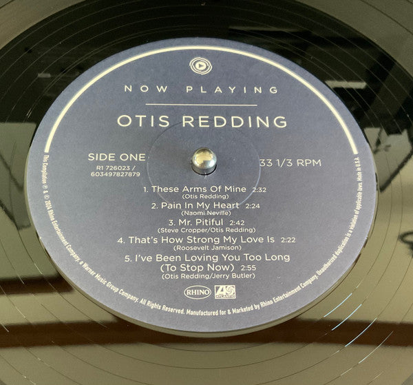 Otis Redding : Now Playing  (LP, Comp)