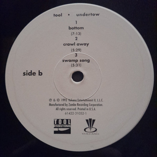 Tool (2) : Undertow (2xLP, Album, RE, RM)