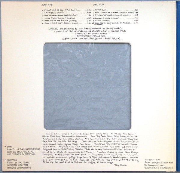 Richard Harris : Slides (LP, Album, Gat)