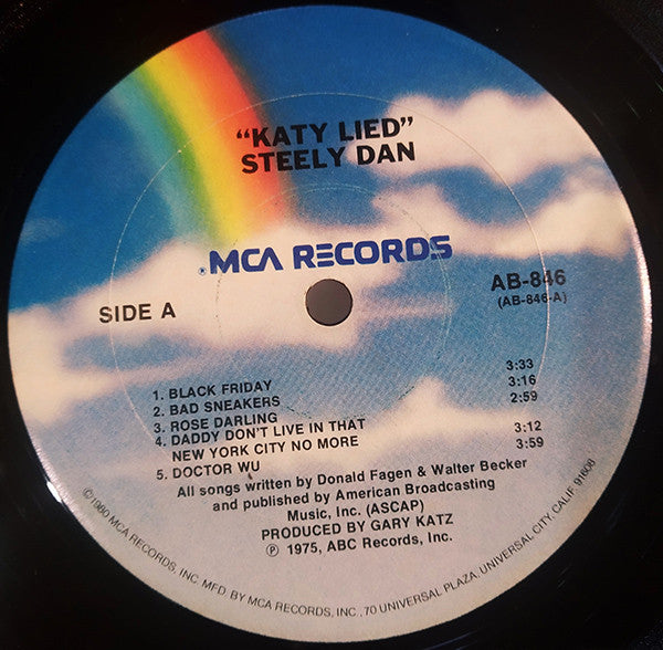 Steely Dan : Katy Lied (LP, Album, RP, Ter)
