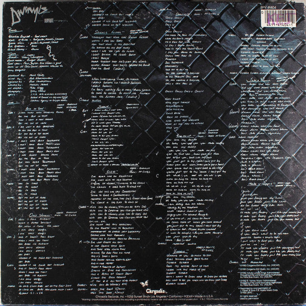 Divinyls : Desperate (LP, Album)