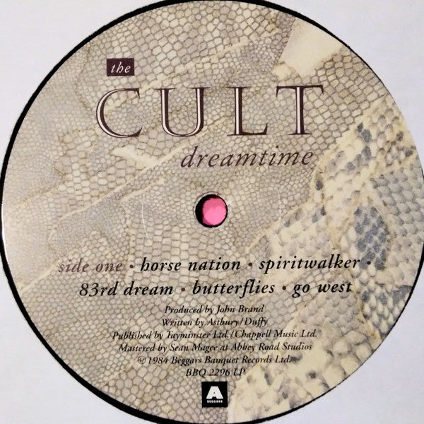 The Cult : Dreamtime (LP, Album, RE, 40t)