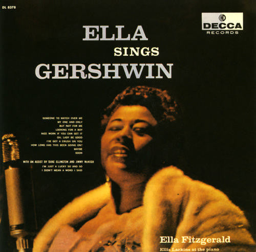 Ella Fitzgerald : Ella Sings Gershwin (LP, Album, Mono, Styrene)