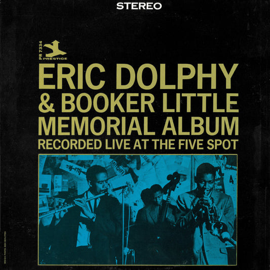 Eric Dolphy & Booker Little : Memorial Album Recorded Live At The Five Spot (LP, Album, RE)