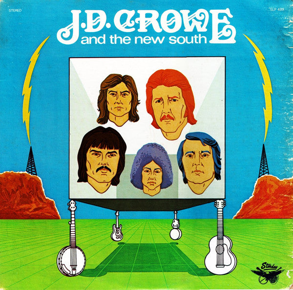 J.D. Crowe And The New South* : J.D. Crowe And The New South (LP, Album, Blu)