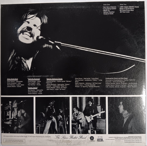 Bob Seger : Seven (LP, Album, RE, Jac)