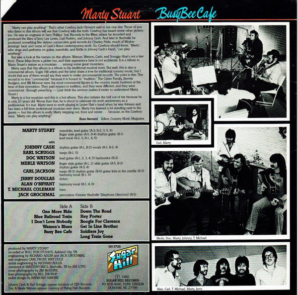 Marty Stuart : Busy Bee Cafe (LP)