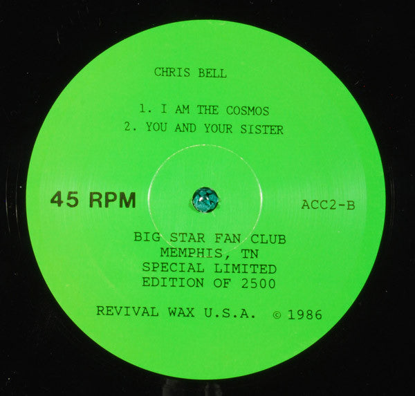 Big Star, Chris Bell : Big Star Fan Club (12", Ltd, Unofficial)