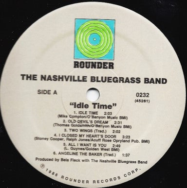 The Nashville Bluegrass Band : Idle Time (LP)