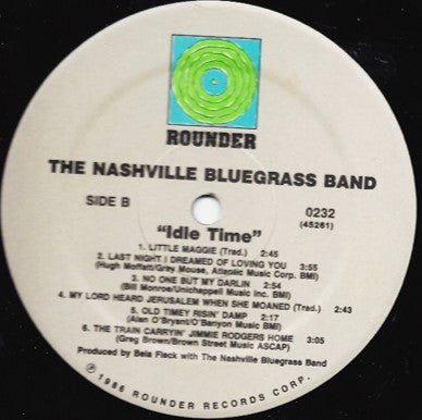 The Nashville Bluegrass Band : Idle Time (LP)