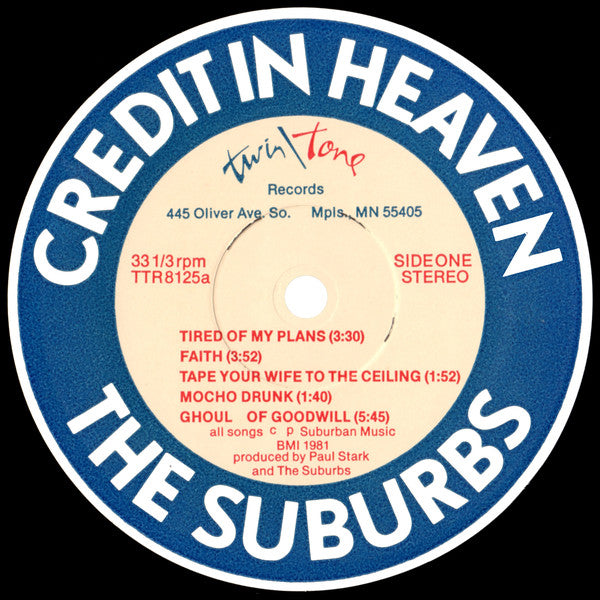 The Suburbs : Credit In Heaven (2xLP, Album)