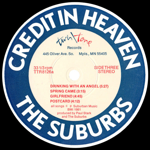 The Suburbs : Credit In Heaven (2xLP, Album)