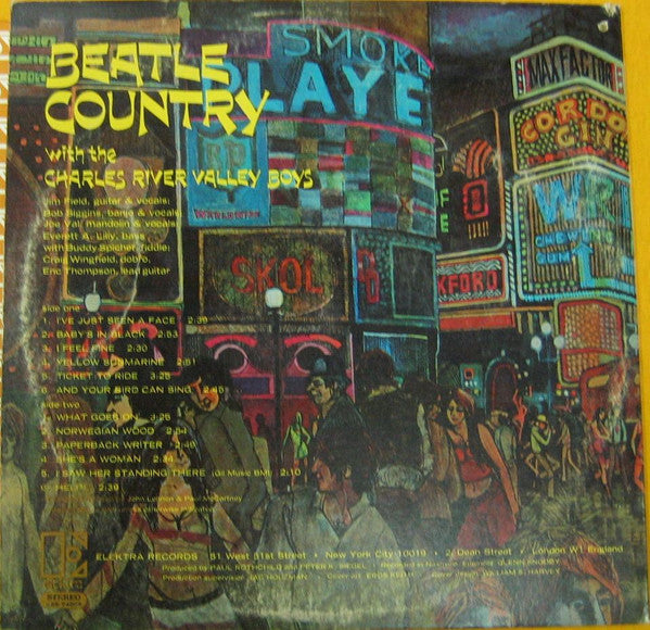 Charles River Valley Boys : Beatle Country (LP)