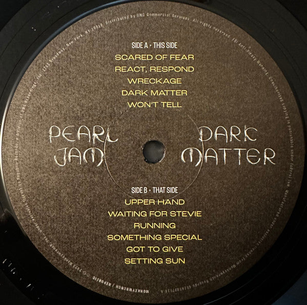 Pearl Jam : Dark Matter (LP, Album)