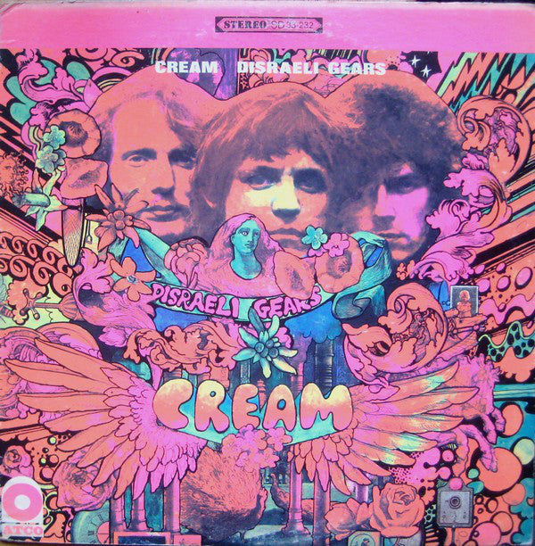 Cream (2) : Disraeli Gears (LP, Album, MO)