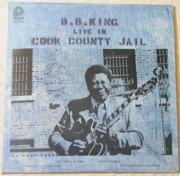 B.B. King : Live In Cook County Jail (LP, RE)