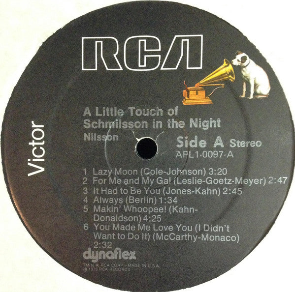 Harry Nilsson : A Little Touch Of Schmilsson In The Night (LP, Album, RE, Gat)
