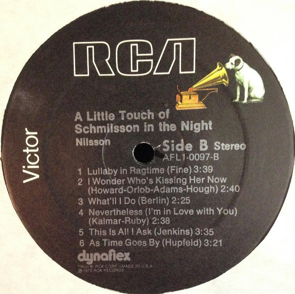 Harry Nilsson : A Little Touch Of Schmilsson In The Night (LP, Album, RE, Gat)