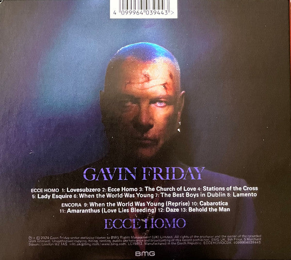 Gavin Friday : Ecce Homo (CD, Album)