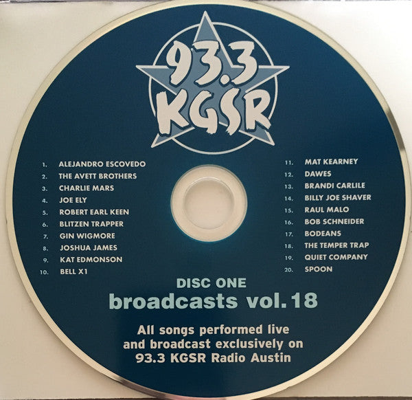 Various : Broadcasts Vol. 18 (2xCD, Ltd)