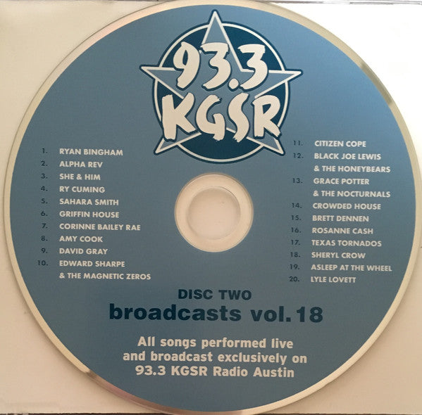 Various : Broadcasts Vol. 18 (2xCD, Ltd)