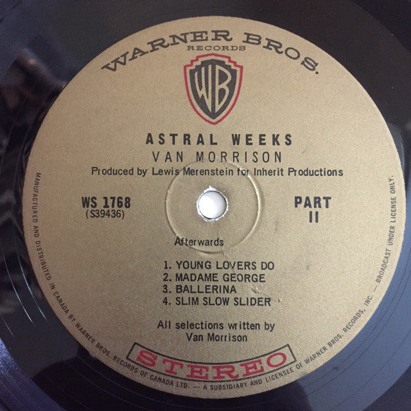 Van Morrison : Astral Weeks (LP, Album)