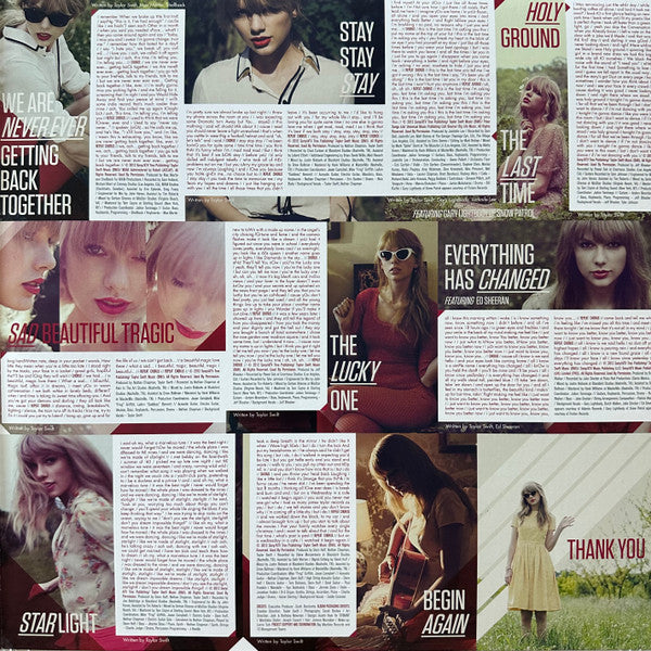 Taylor Swift : Red (2xLP, Album, RE)
