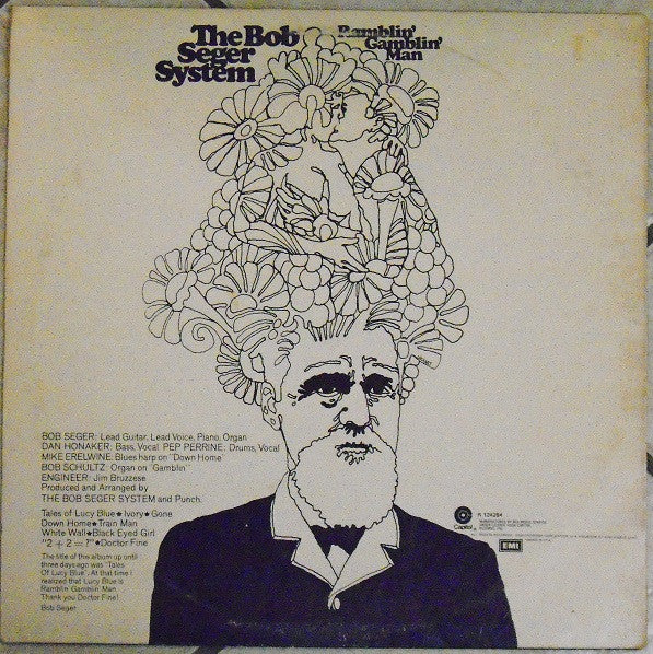 Bob Seger System : Ramblin' Gamblin' Man (LP, Album, Club, RE, RCA)