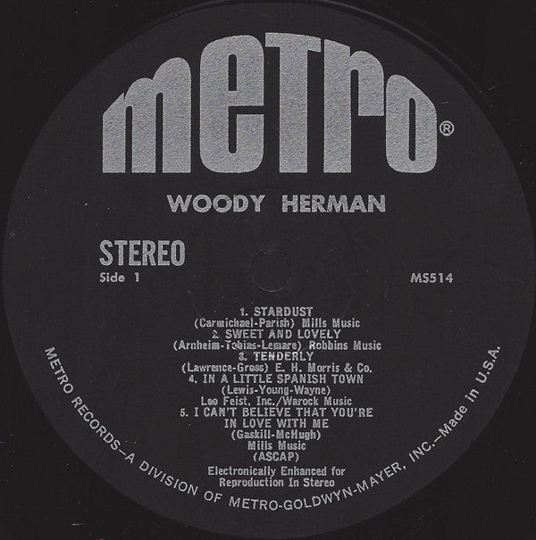 Woody Herman : Woody Herman (LP)