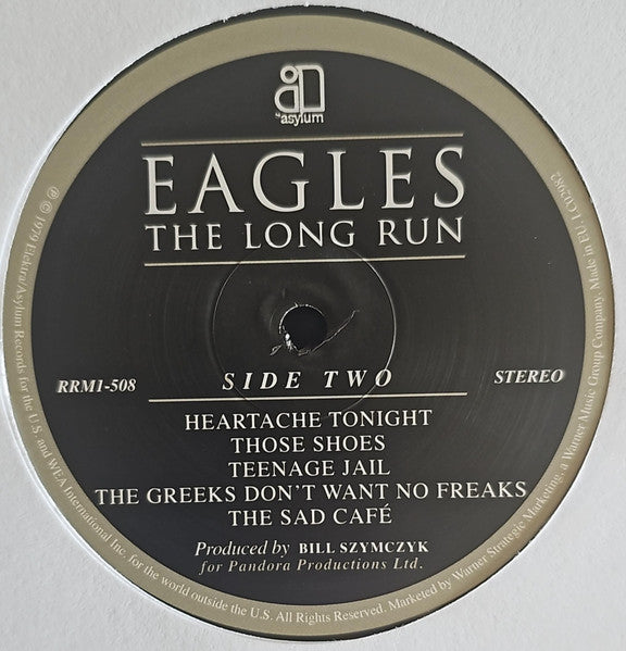 Eagles : The Long Run (LP, Album, RE, 180)