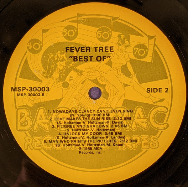 Fever Tree : The Best Of Fever Tree (LP, Comp)