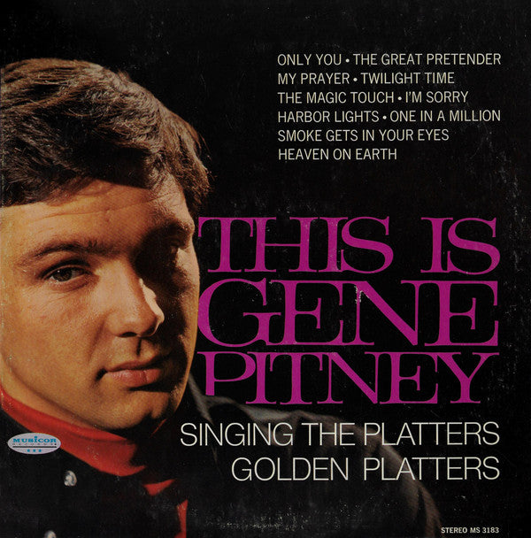 Gene Pitney : This Is Gene Pitney Singing The Platters' Golden Platters (LP)