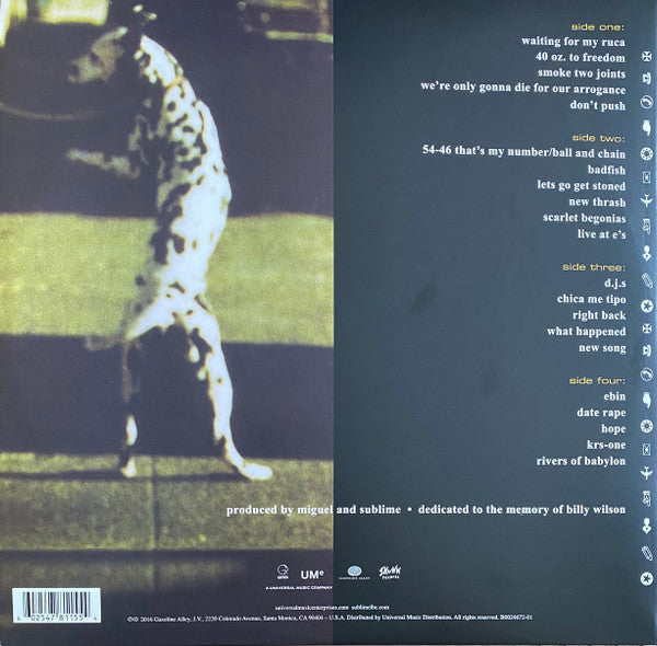 Sublime (2) : 40oz. To Freedom (2xLP, Album, RE, RM)
