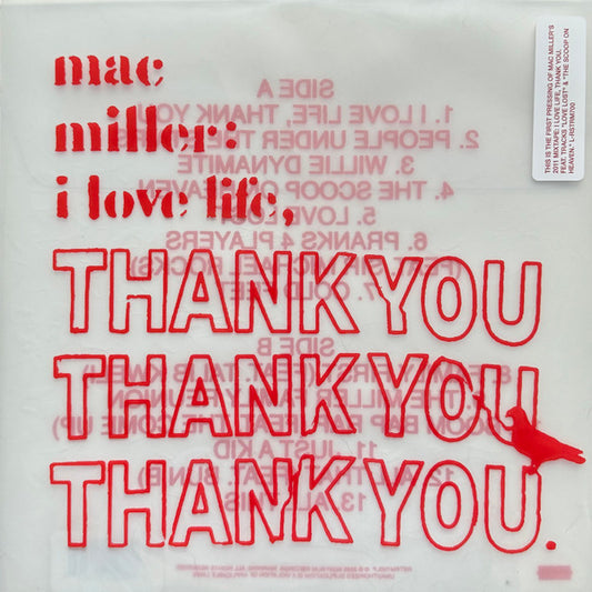 Mac Miller : I Love Life, Thank You (LP, Mixtape, RE, Cle)