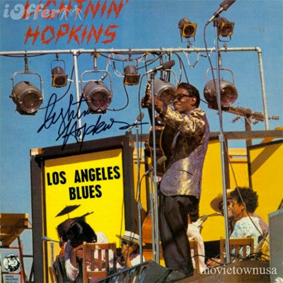 Lightnin' Hopkins : Los Angeles Blues (LP, Album, RE)