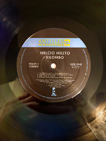 Helcio Milito* : Kilombo (LP, Album, Promo)