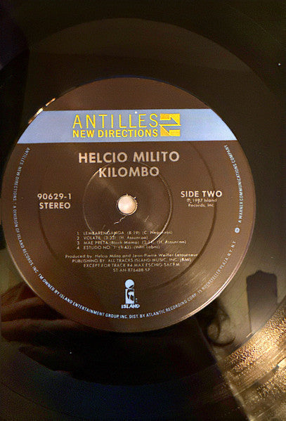 Helcio Milito* : Kilombo (LP, Album, Promo)