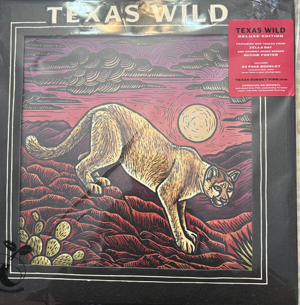 Various : Texas Wild (LP, Album, Comp, Bioplastic, Dlx, Tex)