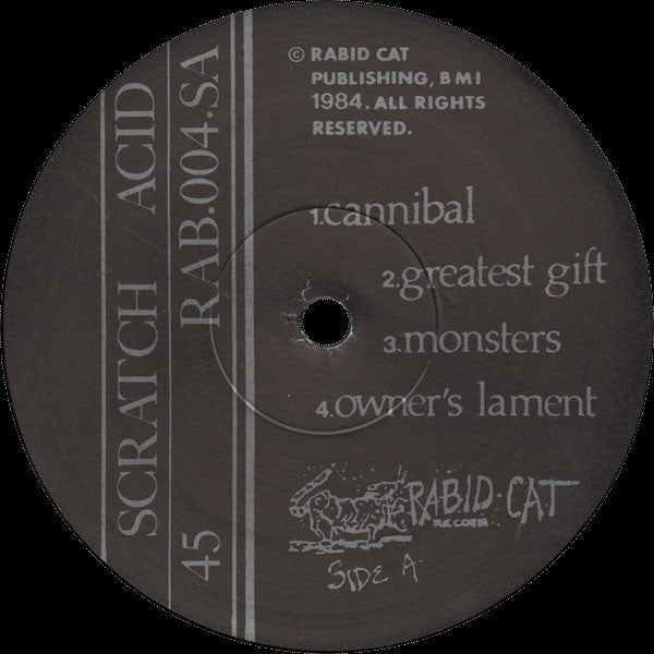 Scratch Acid : Scratch Acid (12", EP)