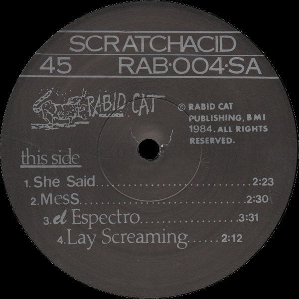 Scratch Acid : Scratch Acid (12", EP)