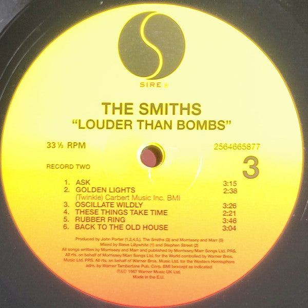 The Smiths : Louder Than Bombs (2xLP, Comp, RE, 180)