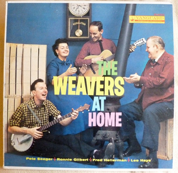 The Weavers : The Weavers At Home (LP, Mono)